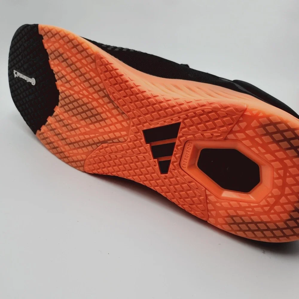 Mens Size 14 Adidas Training Shoes Dropset 4 Trainer Black Lucid Orange JR4677